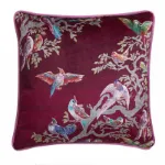 Bild von Birdity Absurdity Pink Cushion Cover - 43 x 43 cm - Kissenbezug OHNE Füllung
