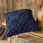 Bild von Romo Navy Cushion Cover - 43 x 43 cm - Kissenbezug OHNE Füllung
