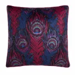 Bild von Dandy Peacock Plum Cushion Cover - 55 x 55 cm - Kissenbezug OHNE Füllung