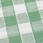 Bild von Gingham Green Outdoor Rug - 120 x 170 cm