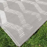 Bild von Rico Outdoor Grey Outdoor Rug - 120 x 170 cm