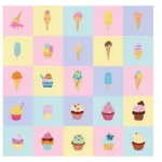 Bild von 333 Sticker – Pastell-Träume: Etikettenund Aufkleber mit beschreibbarer Oberflä