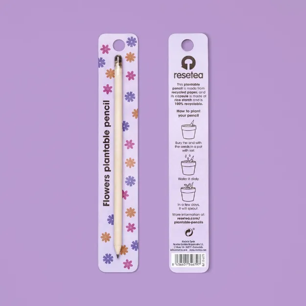 Bild von Flowers plantable pencil