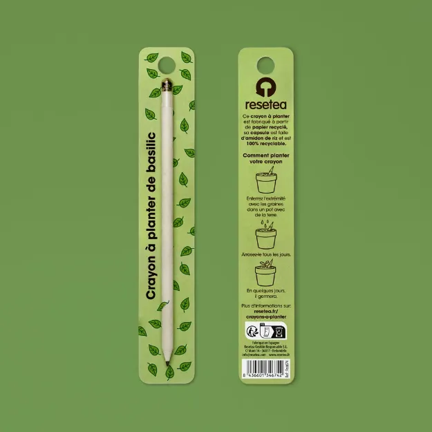 Bild von Crayon à planter de basilic