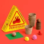 Bild von Pericolo! Kit di coltivazione di peperoncini piccanti