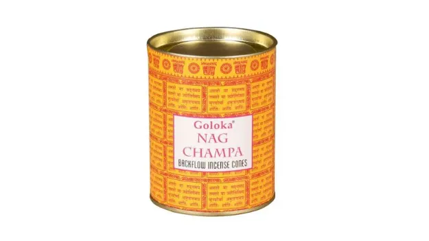 Bild von Goloka Nag Champa Backflow Cones - Rückfluss Räucherkegel, 24 Stk