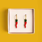 Bild von Chili pepper earrings