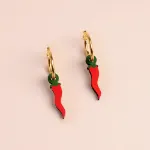 Bild von Chili pepper earrings