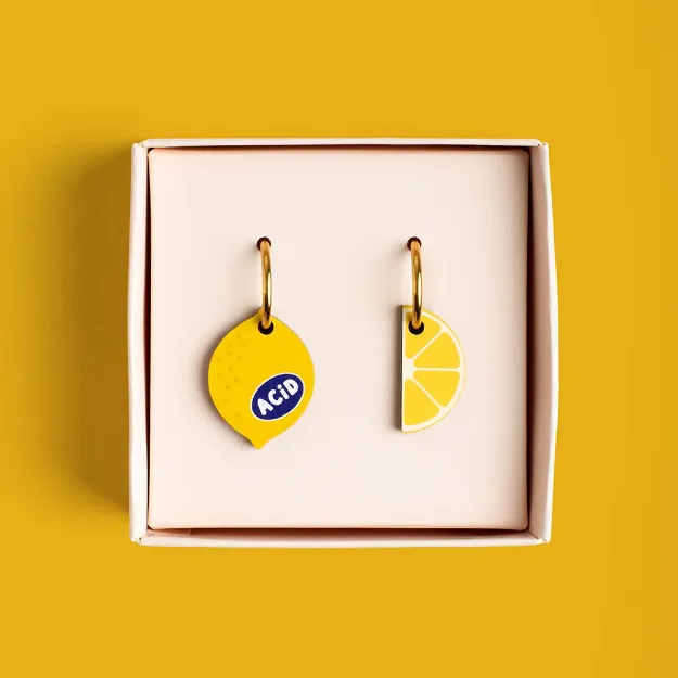 Bild von Lemon earrings