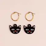 Bild von Cat earrings