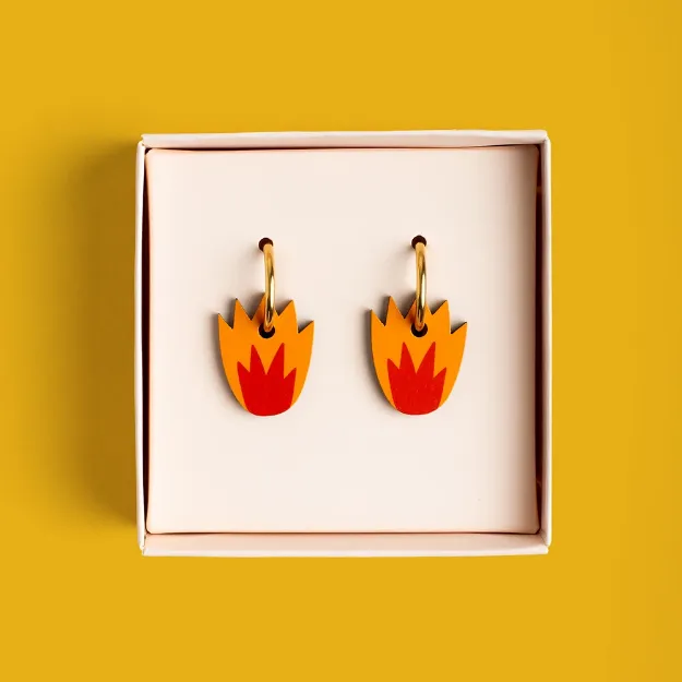 Bild von Fire earrings