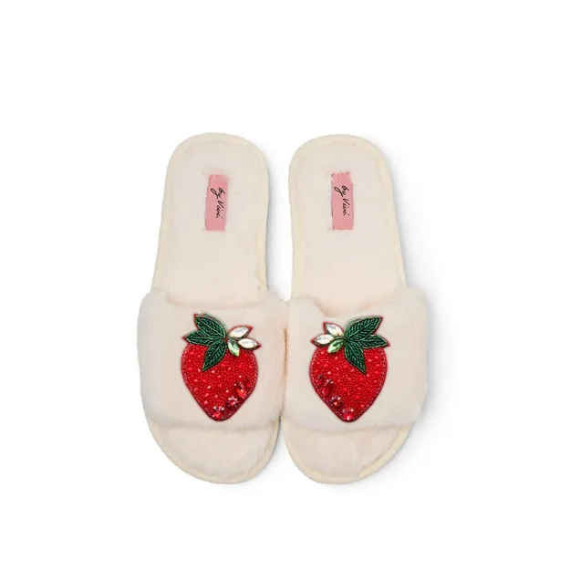 Bild von Broschenpaar: Erdbeeren