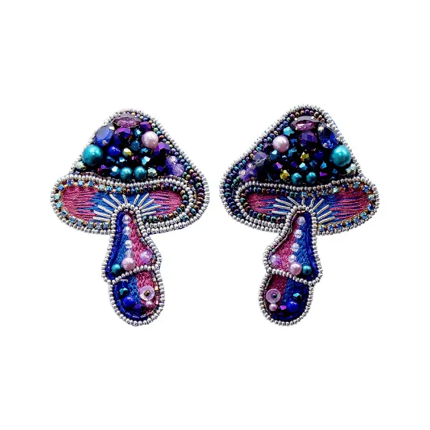 Bild von Broschenpaar: Universum-Pilz