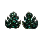 Bild von Broschenpaar: Monstera