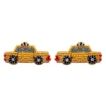 Bild von Broschenpaar: NY Taxi