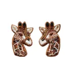 Bild von Broschenpaar: Giraffe