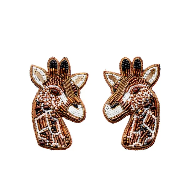 Bild von Broschenpaar: Giraffe