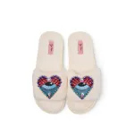 Bild von Broschenpaar: Evil Eye Herz