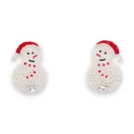 Bild von Broschenpaar: Schneemann