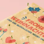 Bild von Pflanzbare Weihnachtskarte mit Pergaminpapier-Umschlag