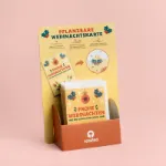 Bild von Display Pflanzbare Weihnachtskarte