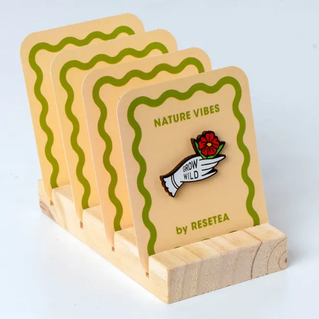 Bild von Grow wild - Pin Display (8 pcs)