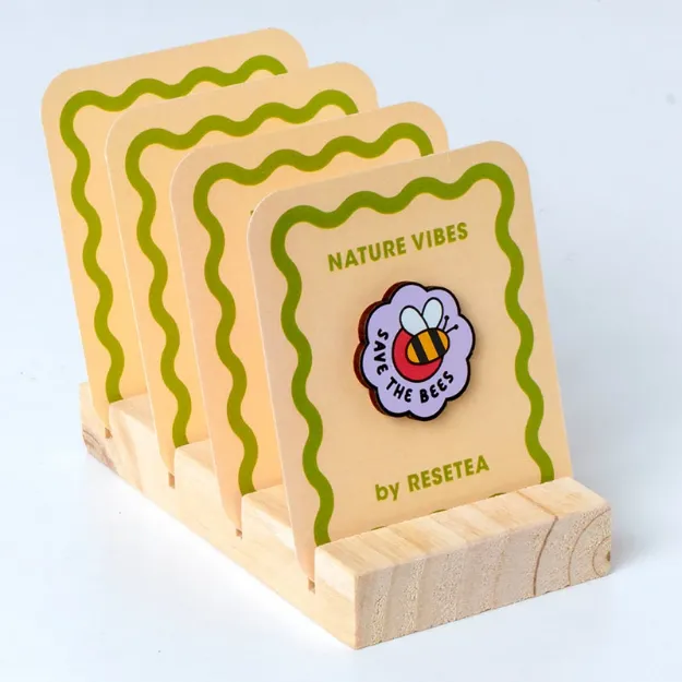 Bild von Save the bees - Pin Display (8 pcs)