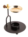 Bild von Ambar verstellbares Räuchergefäss mit Messingplatte