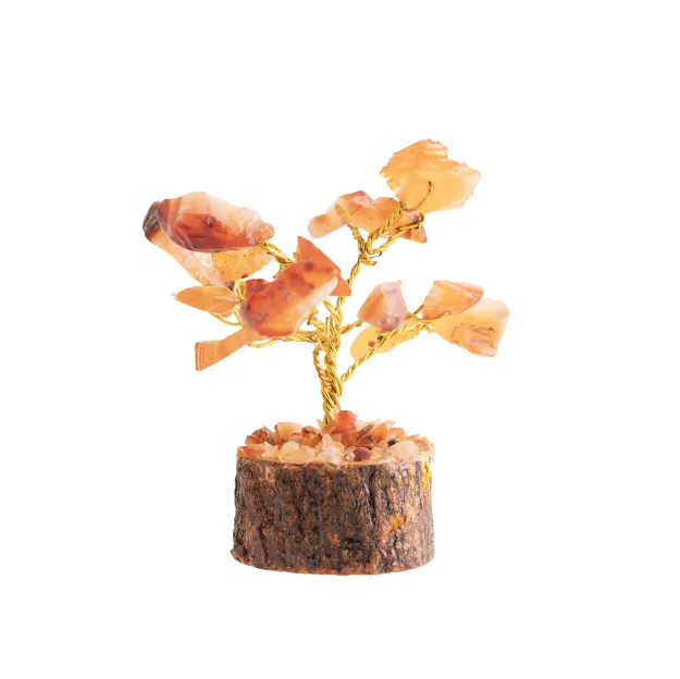 Bild von Kristallbäumchen Karneol