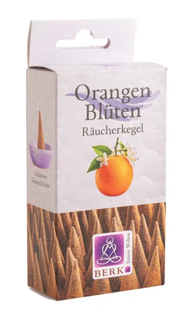 Bild von Räucherkegel Orangenblüten