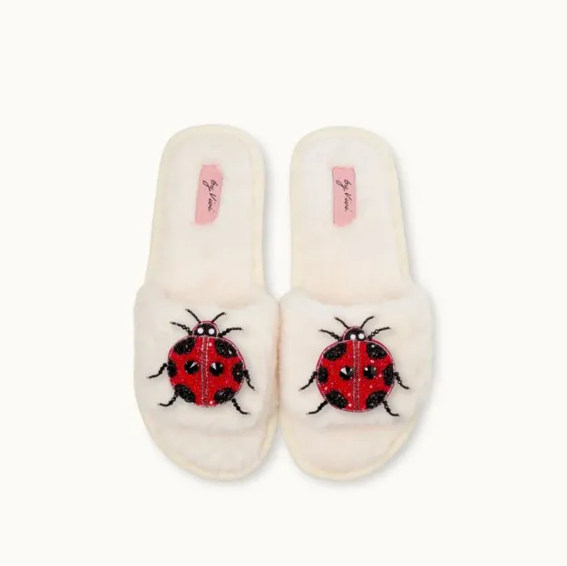 Bild von Broschenpaar: Marienkäfer