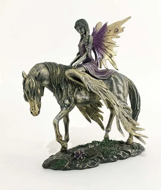 Bild von Fee auf Pegasus