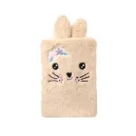 Bild von Plüsch Notizbuch Hase Hoppy in beige & rose