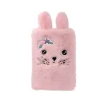 Bild von Plüsch Notizbuch Hase Hoppy in beige & rose