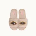 Bild von Broschenpaar: Pinker Evil Eye