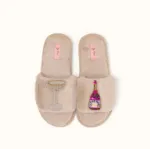 Bild von Broschenpaar: Pinker Champagner