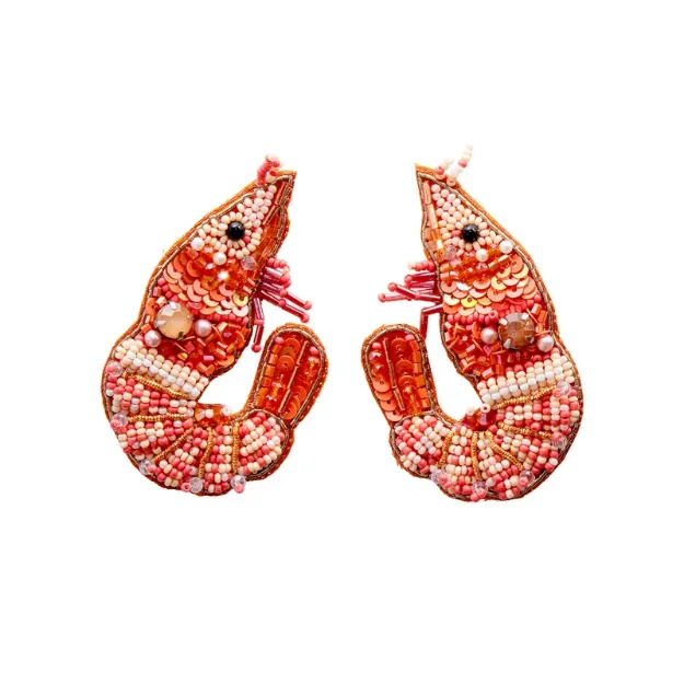 Bild von Broschenpaar: Garnele