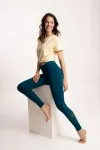 Bild von Yoga Leggings Nidhi in nachtpetrol von The Spirit of Om