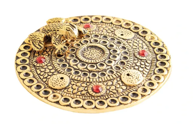 Bild von Kunstreiche Räucherhalter Eule