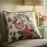 Bild von Aurelia Green Filled Cushion - 43 x 43 cm - Kissenfüllung inkl.