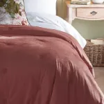 Bild von Austell Pink Bedspread - 150 x 220 cm