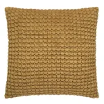 Bild von Bobble Ochre Cushion Cover - 55 x 55 cm - Kissenbezug OHNE Füllung
