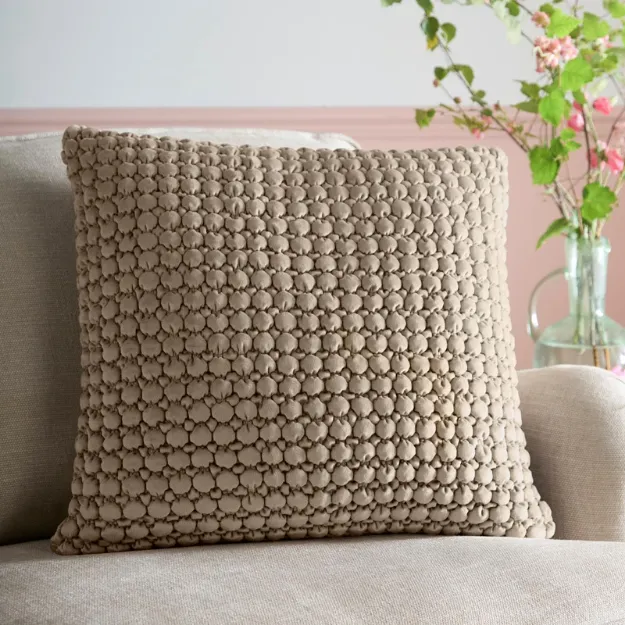 Bild von Bobble Natural Filled Cushion - 55 x 55 cm - Kissenfüllung inkl.