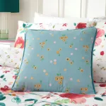 Bild von Abstract Poppy Red Cushion Cover - 43 x 43 cm