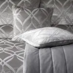 Bild von Belfort Silver Cushion Cover - 43 x 43 cm - Kissenbezug OHNE Füllung