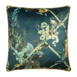 Bild von Cotswold Fantasia Dawn Green Cushion Cover - 55 x 55 cm - Kissenbezug OHNE Füllu