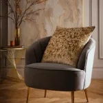 Bild von Atlas Gold Cushion Cover - 55 x 55 cm - Kissenbezug OHNE Füllung