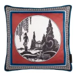 Bild von Arcadia Red Cushion Cover - 43 x 43 cm - Kissenbezug OHNE Füllung