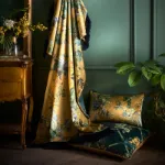 Bild von Cotswold Fantasia Gold Throw - 130 x 180 cm