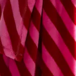 Bild von Candy Stripe Throw Pink Throw - 120 x 150 cm